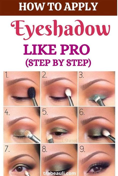 Eyeshadow Steps Artofit