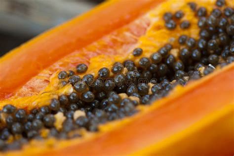 Fresh Papaya Fruit Stock Photo Image Of Diet Natural 72900326