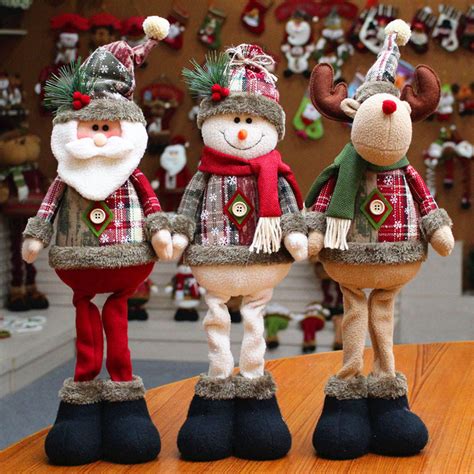 Koupit Santa Claus Snow Man Elk Doll Christmas Decoration Xmas Tree