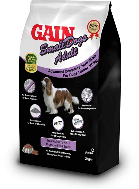 Check spelling or type a new query. GAIN Elite SmallDogs Adult Dog Food - Premier Pet Food