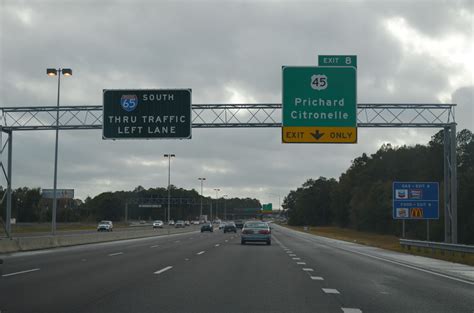 Below is a list of rest areas along interstate 65 in alabama. Interstate 65 South - Mobile County - AARoads - Alabama