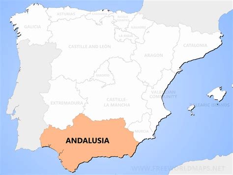 Andalusia Maps