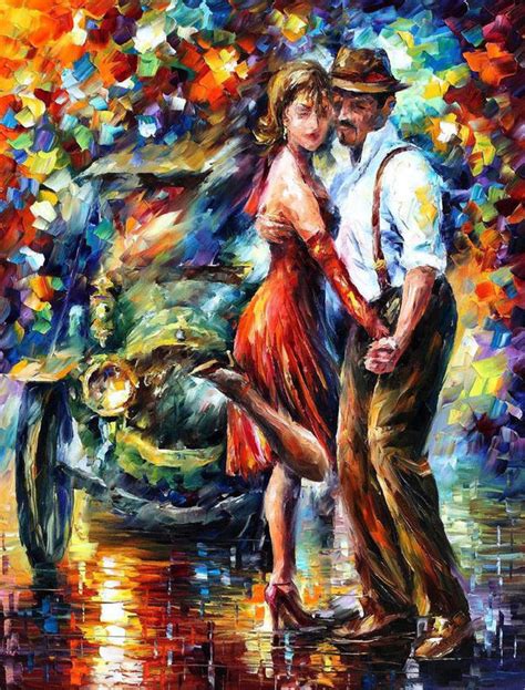 Beautiful Tango By Leonid Afremov By Leonidafremov On Deviantart