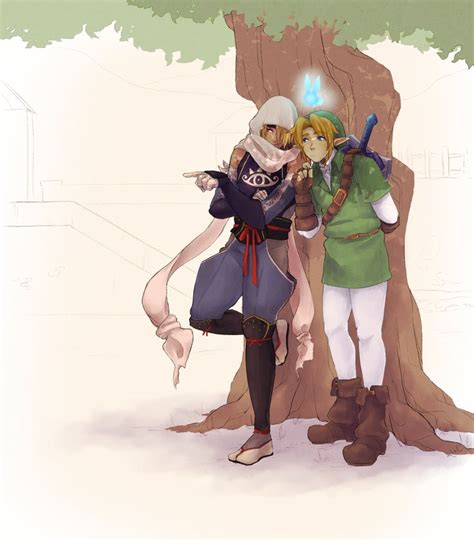 Legend Of Zelda Sheik X Link Shink Legend Of Zelda Sheik Legend