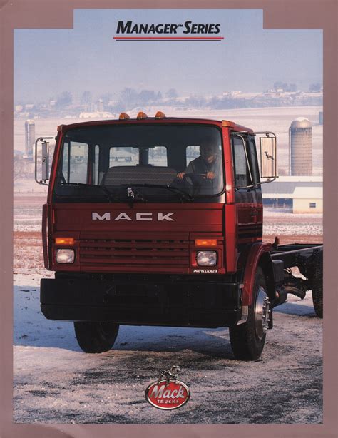 Mack 1992 Truck Sales Brochure