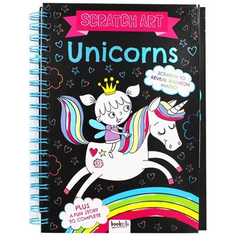 These are by authors who are not part of the scratch team. Unicorn Mega Scratch Art Book - Kids Stuff For Less