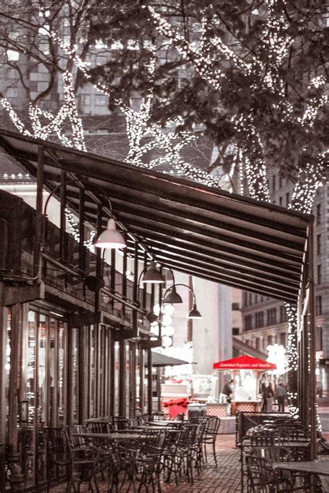 Faneuil Hall Outdoor Restaurant Boston Print In Boston Boston Strong