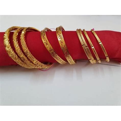 Sthree Golden Gold Plated Bangle Packaging Type Plastic Box At Rs 450