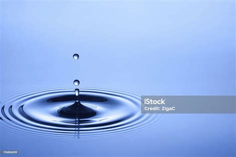 Water Drop Stock Photo Download Image Now Impact Rippled Water