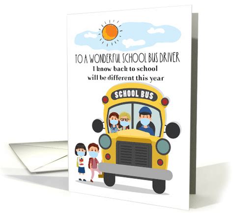 Encouragement School Driver During Covid School 