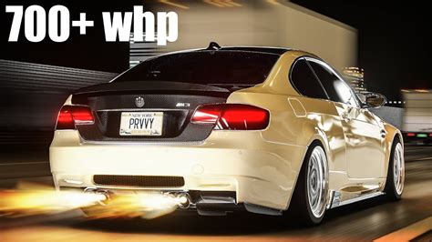 715 WHP BMW M3 E92 Procharged CUTTING TRAFFIC IN HIGHSPEED ASSETTO