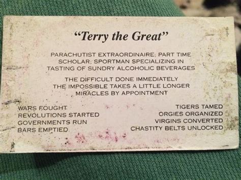 They are a little piece of your business that customers and potential customers alike will be taking home with them, so it better be representative as well as memorable and impressive. 19 Of The Best Business Cards Ever Printed - Funny Gallery ...
