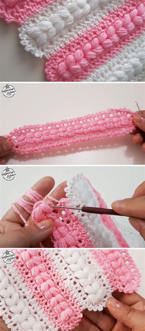 V Puff Stitch Crochet Pattern And Tutorial Crochetbeja