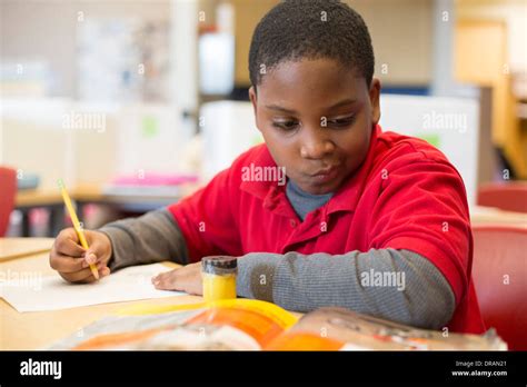 Third Grade Boy Hi Res Stock Photography And Images Alamy