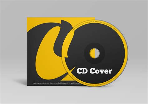 CD and Cover Mockup - Mockup World