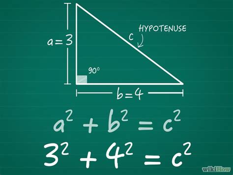 Find The Length Of The Hypotenuse Math Tutorials Math Notes Math
