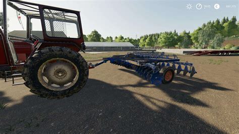 Romanian Disc Gd Harrow V1000 For Ls 19 Farming Simulator 2022 Mod