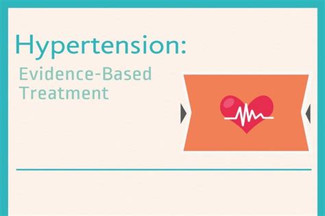 Hypertension Treatment An Infographic Slideshow The Cardiology Advisor