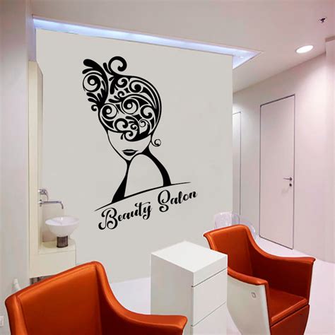 Beauty Salon Wall Decal Hair Salon Wall Decor Beauty Salon Etsy