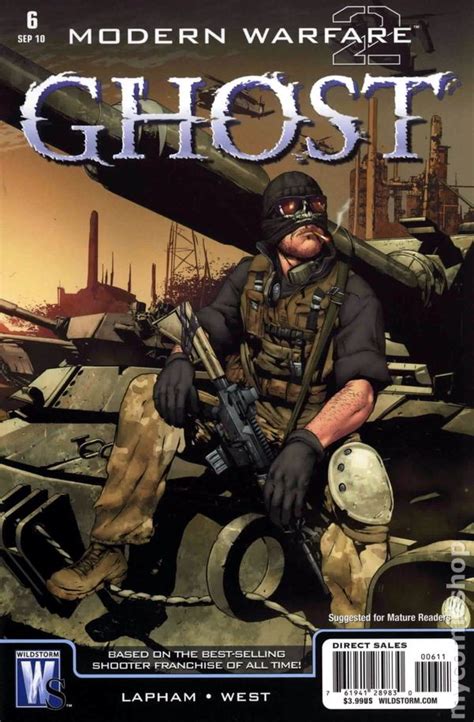 Modern Warfare 2 Ghost 2009 Dc Comic Books