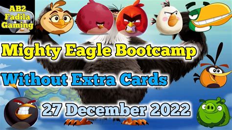 Angry Birds Mighty Eagle Bootcamp Mebc Youtube