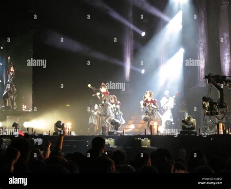 Babymetal Performing At Wembley Arena London 26241971746 Stock Photo