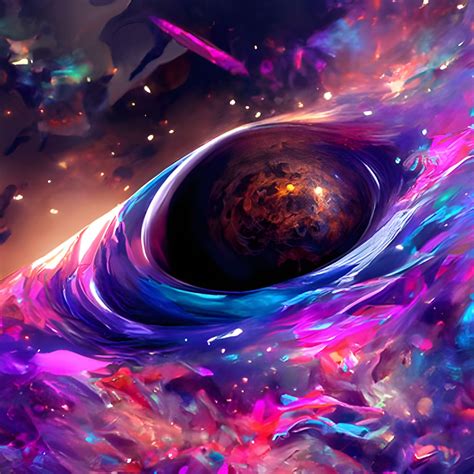 Sagittarius A* - AI Generated Artwork - NightCafe Creator