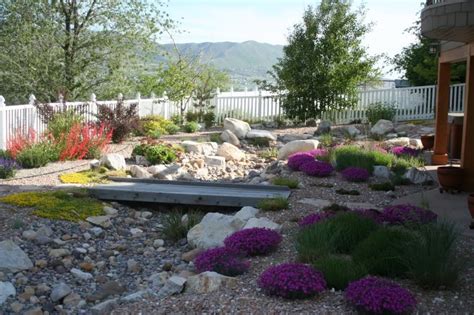 Hence today's blog post on modern xeriscaping ideas! Lawnless landscape/ xeriscape | Xeriscape landscaping ...