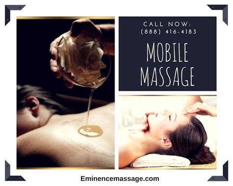 A Mobile Massage Is A Great Option For Most People As It Can Be Done With Comfortability And