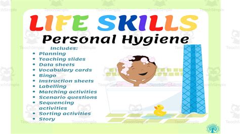 Functional Life Skills Personal Hygiene By Teach Simple