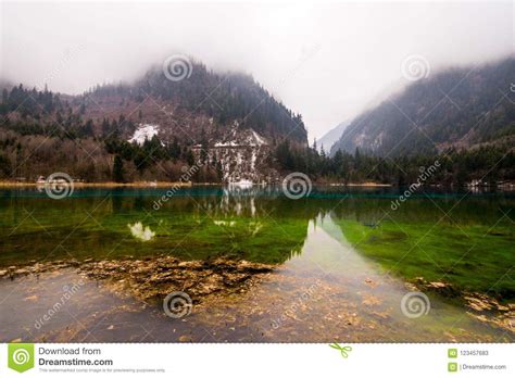 Lake Jiuzhaigou Park Stock Image Image Of Natural Jiuzhai 123457683