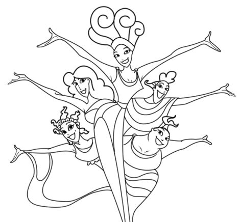 M Muses Hercules Disney Drawings Sketch Coloring Page