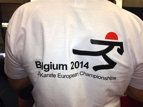 Fire dage senere gælder det opgøret mod stærke belgien, og 21. JKA Karate EM 2014 blev i år afholdt i Belgien - bronze ...