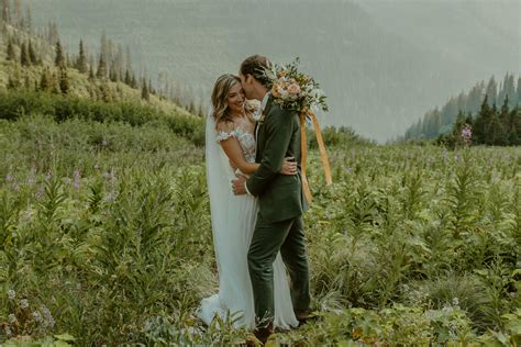 Dreamy Lakeside Montana Wedding In Glacier