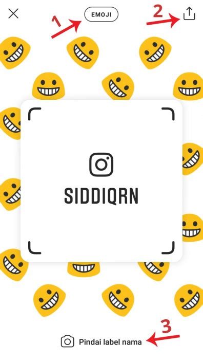 Cara Membuat dan Scan Label Nama (Name Tags) di Instagram Update