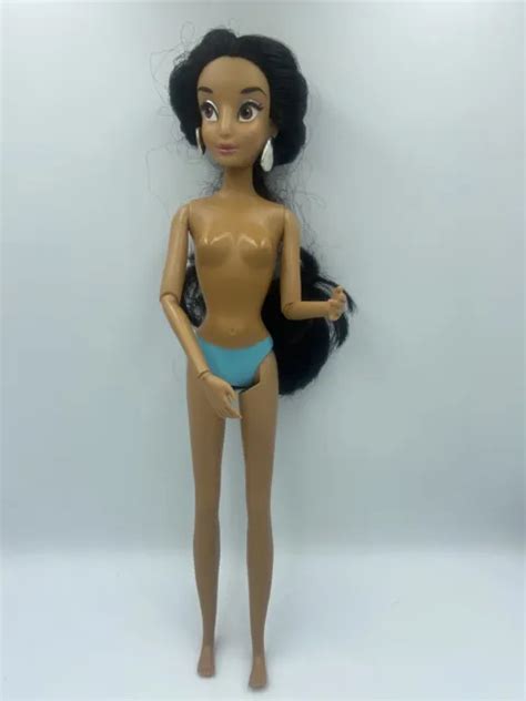 Disney Aladdin Princess Jasmine Doll Nude W Articulated Arms