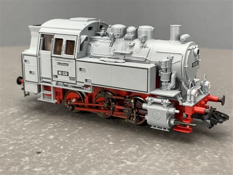 Ho Märklin 33043 Museum Steam Switch Locomotive Drg Class Br 80 Gray Ho2275 Ebay