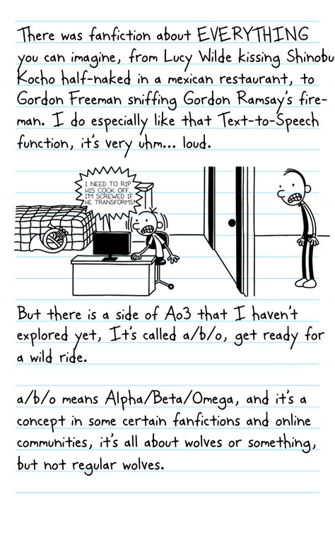 Greg browses Ao3 - Page 3-4 : r/LodedDiper