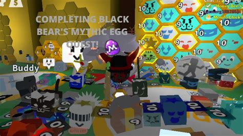 Guys, i did it i finished 200 brown bear quest and was rewarded with 1 ticket. COMPLETING BLACK BEARS MYTHIC EGG QUEST! (EXTREME REWARDS)Roblox Bee Swarm Simulator - YouTube