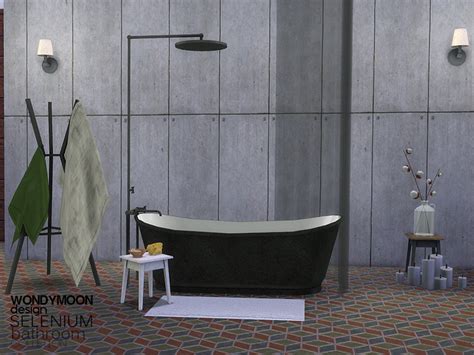 Sims 4 Ccs The Best Bathroom By Wondymoon