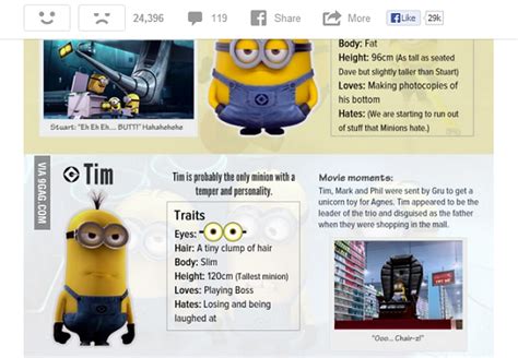 Thanks To 9gag You Wont Know This Viral Minion Infographic Was Made