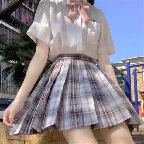 Haruhi Seifuku Grey Sakura Japan Hs Uniform Skirtnew With Tag