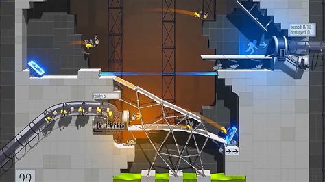 Bridge Constructor Portal Gameplay Trailer 2018 Ps4 Youtube