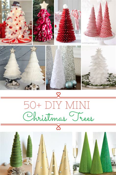 You've come to the right place! 50 DIY Mini Christmas Trees - Prudent Penny Pincher