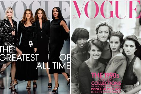 Worlds Original Supermodels Reunite For First Vogue Cover Together