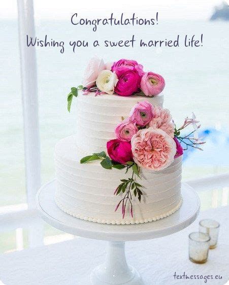 Marriage Card Wedding Cakes With Flowers Simple Wedding Cake