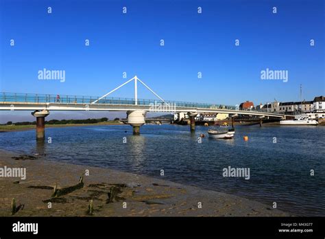 The Adur Ferry Bridge River Adur Shoreham By Sea Town Sussex County