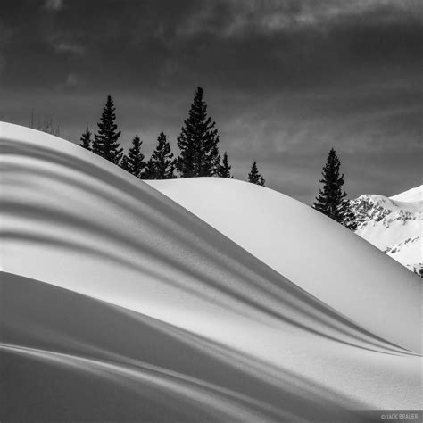 Snow Shadows Red Mountain Pass Colorado Mountain Photography By