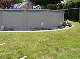 Above Ground Pool Rock Landscaping Pictures