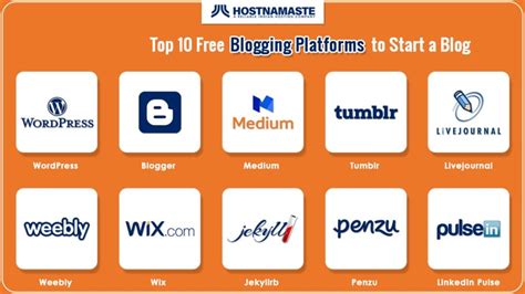 10 Best Free Blogging Platforms In 2023 Atonce